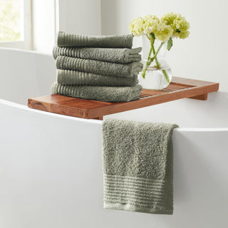 6 Pack Cotton Hand Towels - Kasper Collection