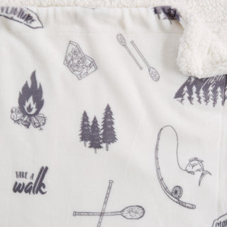 Sherpa Throw Blanket - Hudson Collection