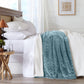 Velvet Plush Sherpa Luxury Bed Blanket - Cielo Collection