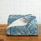 Velvet Plush Sherpa Luxury Bed Blanket - Cielo Collection