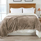 Velvet Plush Sherpa Luxury Bed Blanket - Cielo Collection