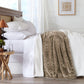 Velvet Plush Sherpa Luxury Bed Blanket - Cielo Collection