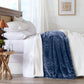 Velvet Plush Sherpa Luxury Bed Blanket - Cielo Collection