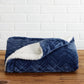 Velvet Plush Sherpa Luxury Bed Blanket - Cielo Collection