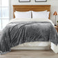 Velvet Plush Sherpa Luxury Bed Blanket - Cielo Collection