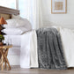 Velvet Plush Sherpa Luxury Bed Blanket - Cielo Collection