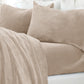 Solid Plush Sheet - Velvet Luxe Collection