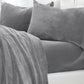 Solid Plush Sheet - Velvet Luxe Collection