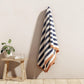 Oversized Striped Border Cabana Beach Towel - Santa Cruz