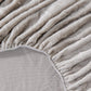Solid Plush Fitted Sheet - Velvet Luxe Collection