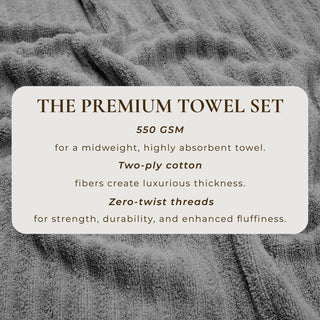 Luxury Cotton Towels - Karina Collection