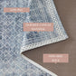 Distressed Moroccan Machine Washable Accent Area Rug & Runner 2 Pack - Neve Collection