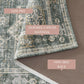 Medallion Machine Washable Accent Area Rug 5' x 7' - Nava Collection