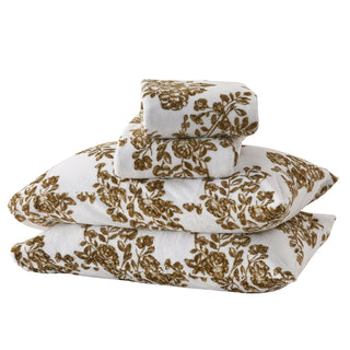 4-Piece Printed Plush Sheet - Velvet Luxe Lattice Collection