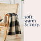 Velvet Plush Sherpa Luxury Bed Blanket - Kinsley Collection