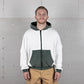 Commons Reversible Thermal Zip Up Faded Green/White