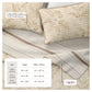 Floral Printed Cotton Quilt Set - Mendocino Collection