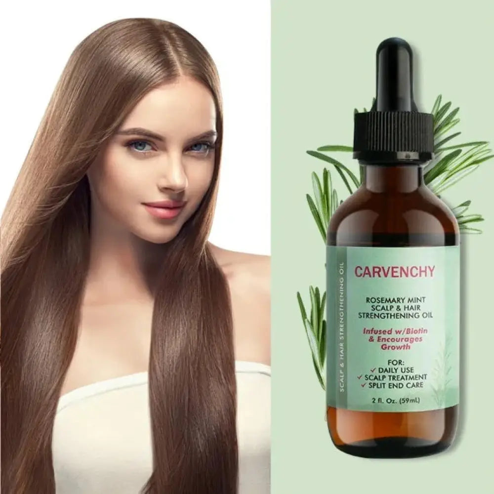 Carvenchy Rosemary Mint Hair Strengthening and Growth Oil