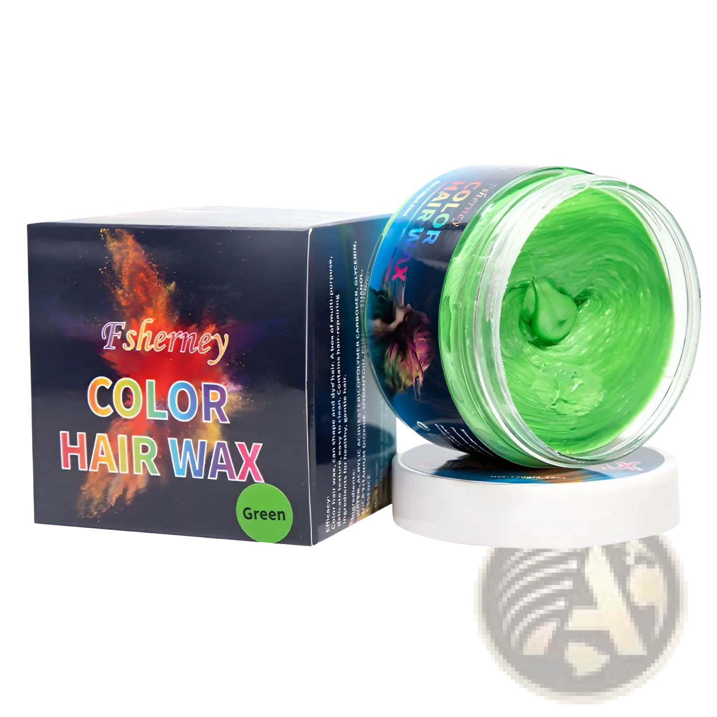 Hair Color Wax Styling Clay 120g Strong Hold Mud