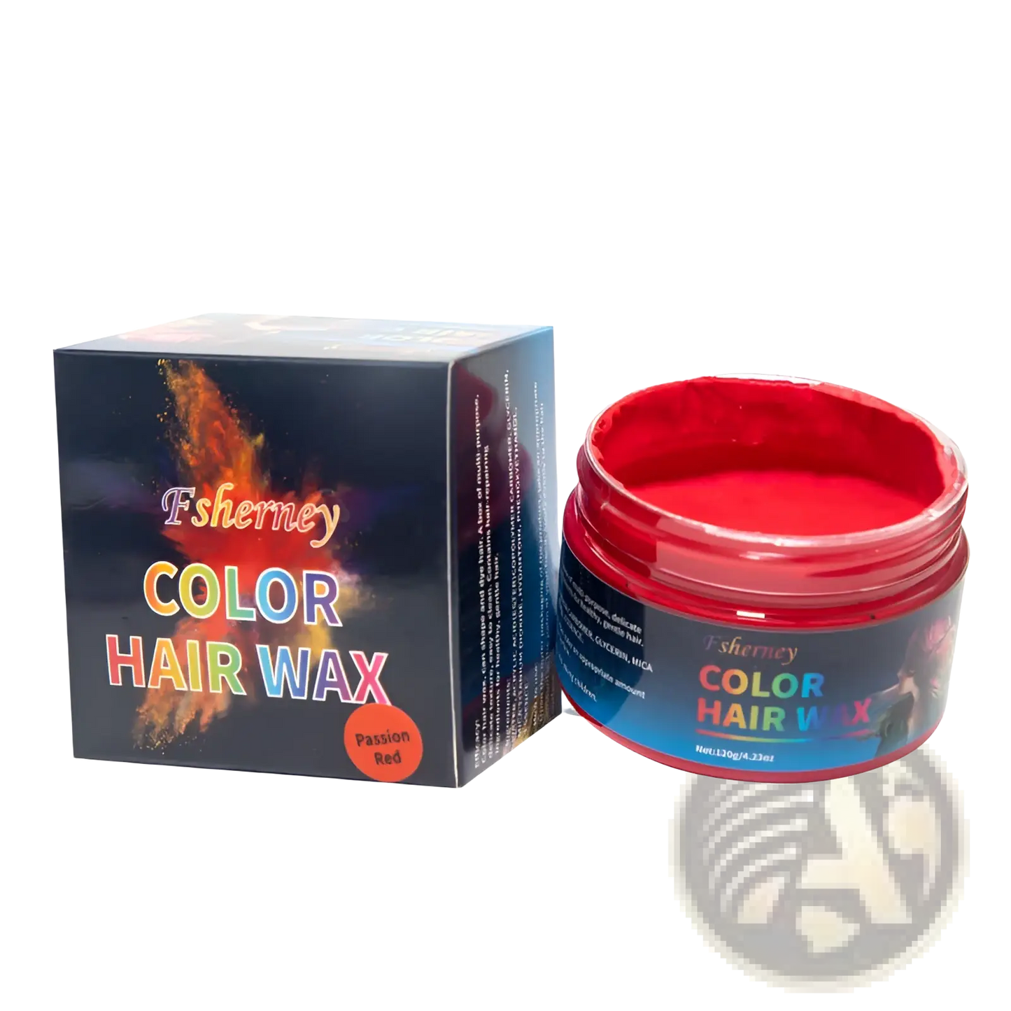 Hair Color Wax Styling Clay 120g Strong Hold Mud