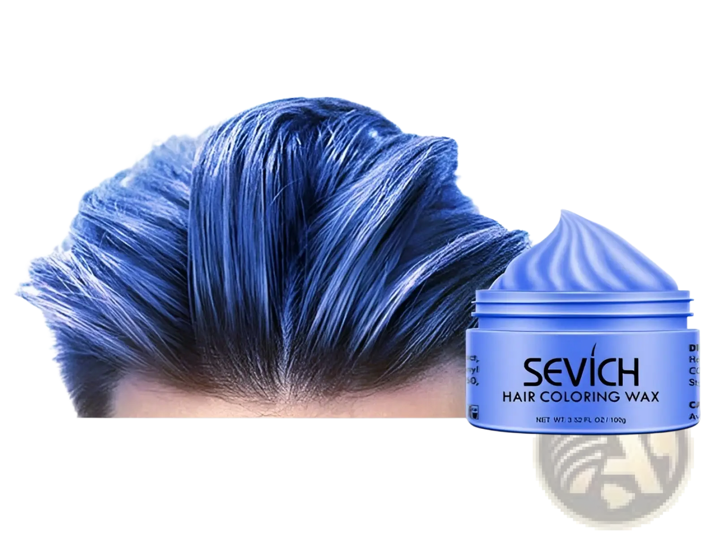 Hair Coloring Wax Disposable Instant Dye Mud 100g