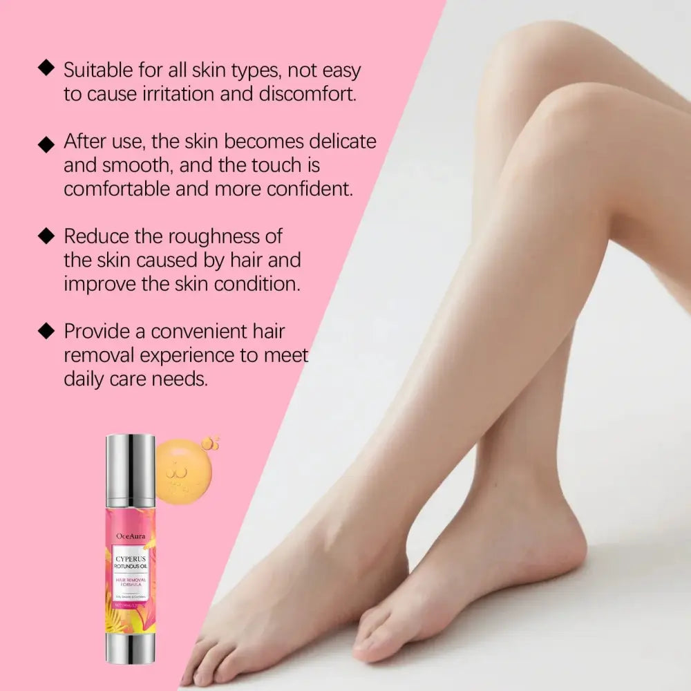 Cyperus Citrus Post Hair Removal Soothing Oil for Sensitive Skin