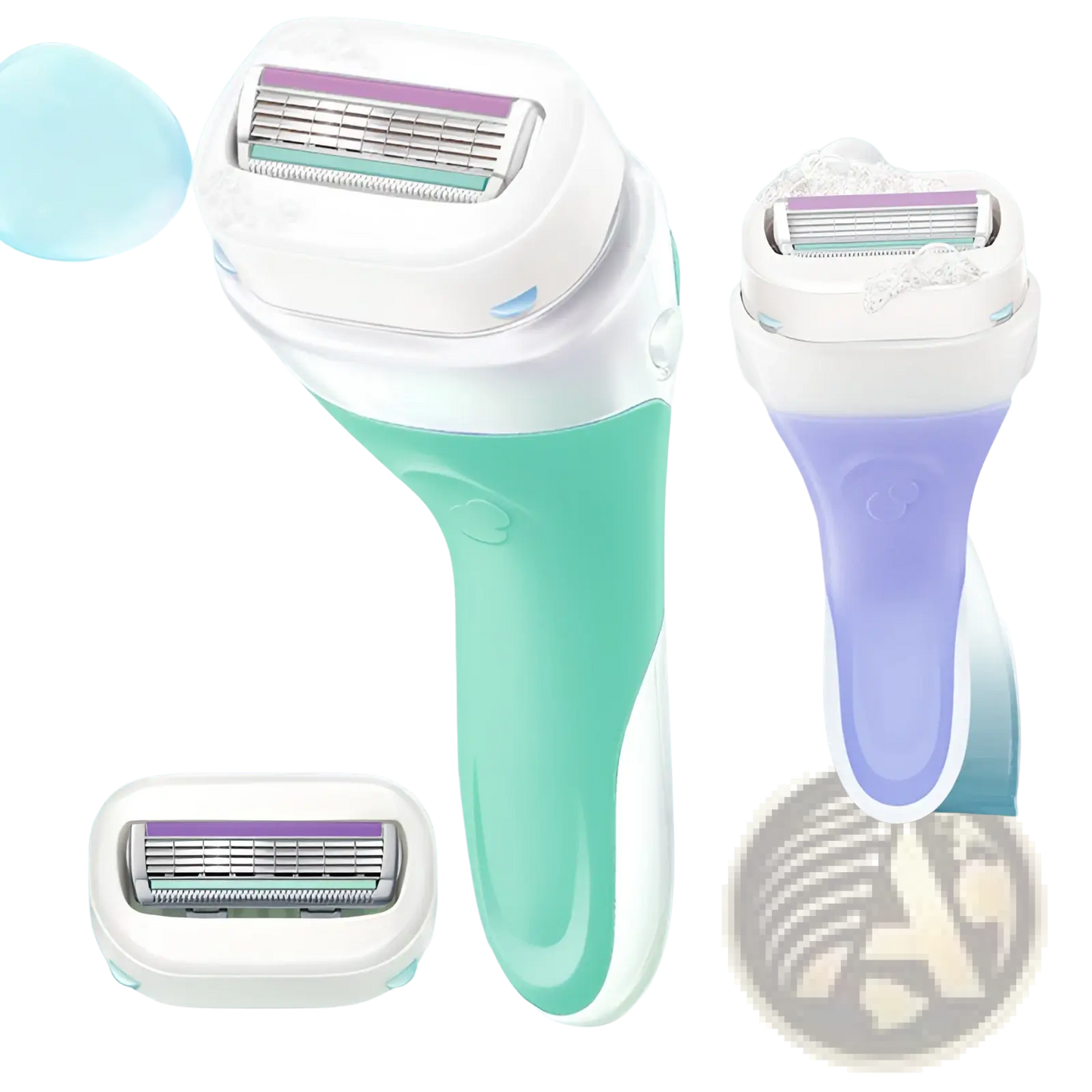 Hair Trimmer and Razor Set for Sensitive Skin
