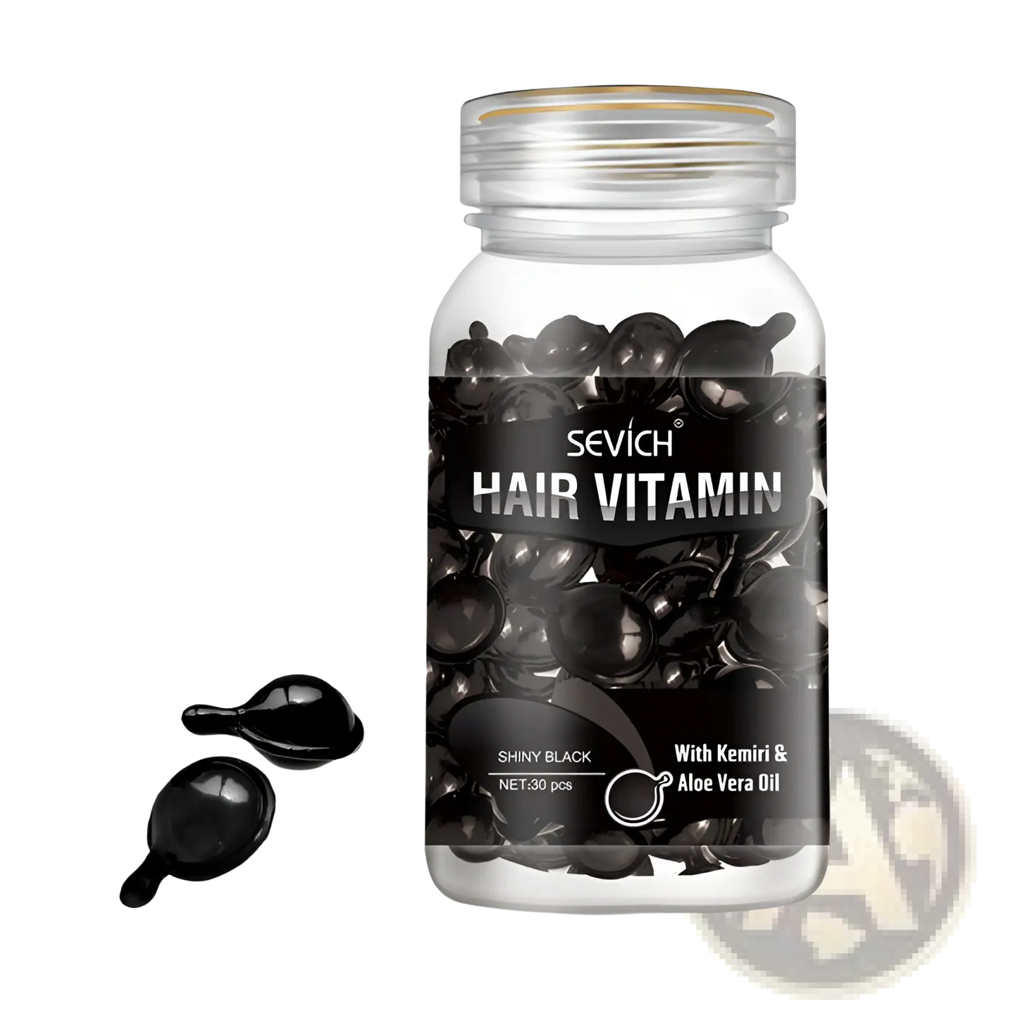 Hair Vitamin Capsules for Repair and Smooth Shine