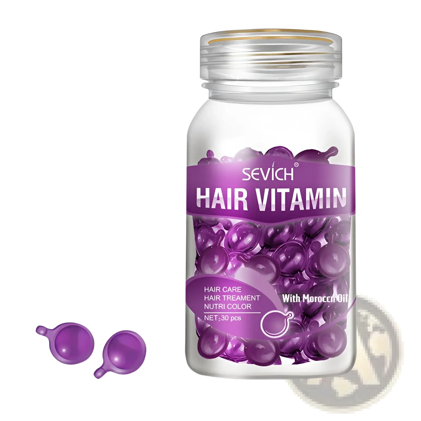 Hair Vitamin Capsules for Repair and Smooth Shine