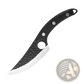 Hammered Steel Boning Knife with Leather Sheath