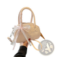 Hello Kitty Glossy Lace Bow Crossbody Bag