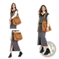 High End Large Capacity Black Canvas Tote Bag