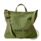 High End Large Capacity Black Canvas Tote Bag