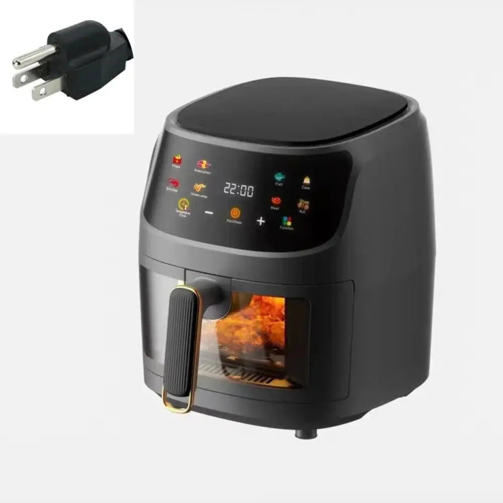 Large Capacity Visual Smart Air Fryer with Viewing Window