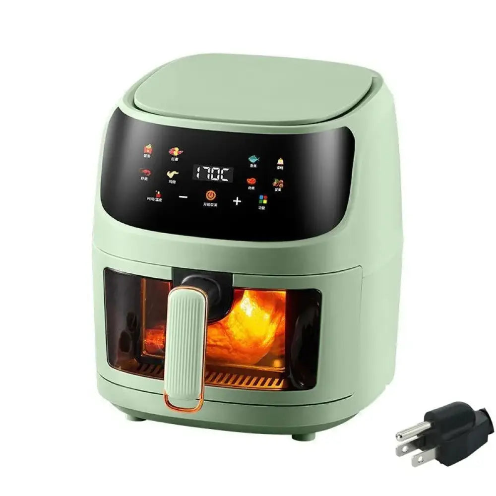 Large Capacity Visual Smart Air Fryer with Viewing Window