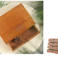 Retro Lockable Wooden Storage Box with Vintage Drawers