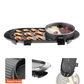 Hot Pot with Grill 2200w Electric Smokeless Griddle