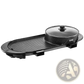 Hot Pot with Grill 2200w Electric Smokeless Griddle