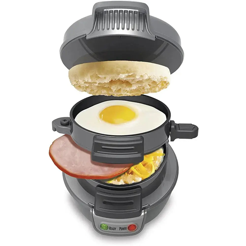 Multifunctional Breakfast Sandwich and Waffle Maker