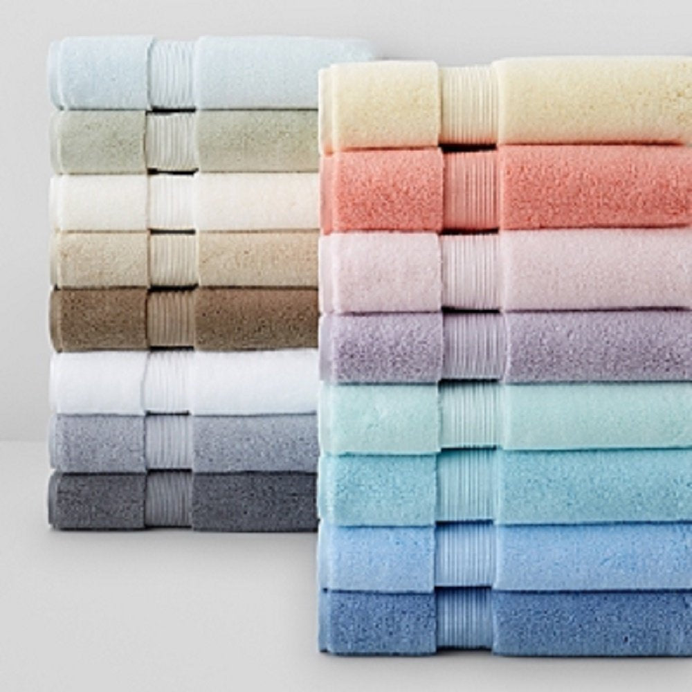 Tapete de banho luxuoso 100% algodão turco da coleção Hudson Park, 76 cm x 50 cm, estilo praiano