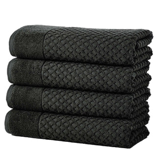 Cotton Diamond Waffle Weave Bath Towel Set - Grayson Collection