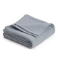 Homvare Luxurious Cotton King Herringbone Blanket Throw-All Season for Bed, Sofa, Perfect for Layering, Snuggling - Grey