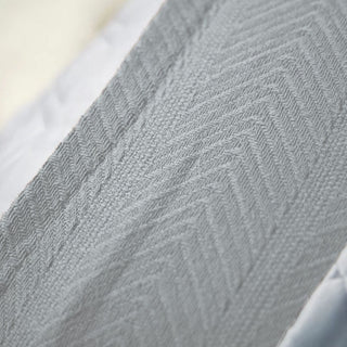 Cobertor/manta Homvare de algodão supermacio em trama de cesta 90" x 90"