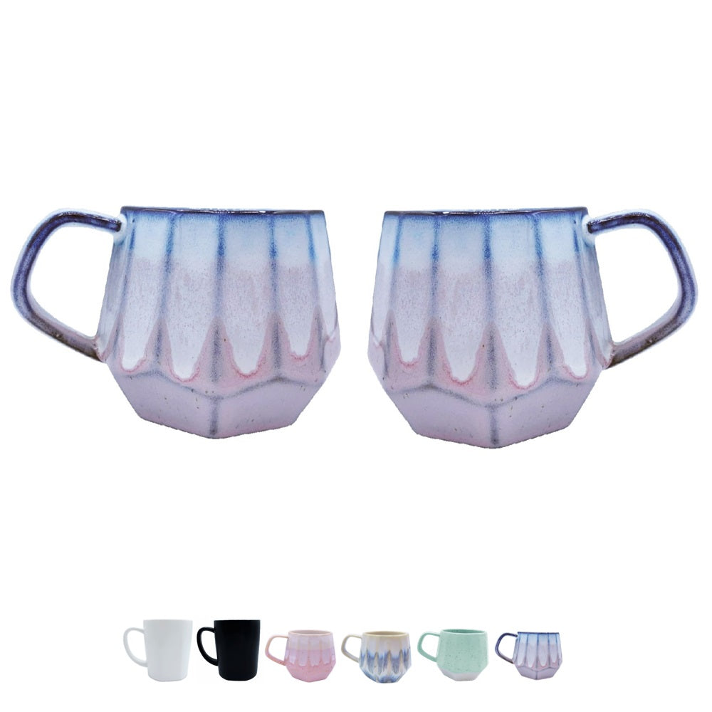 Caneca de café de porcelana Homvare, xícara de chá para escritório e casa, adequada para bebidas quentes e frias