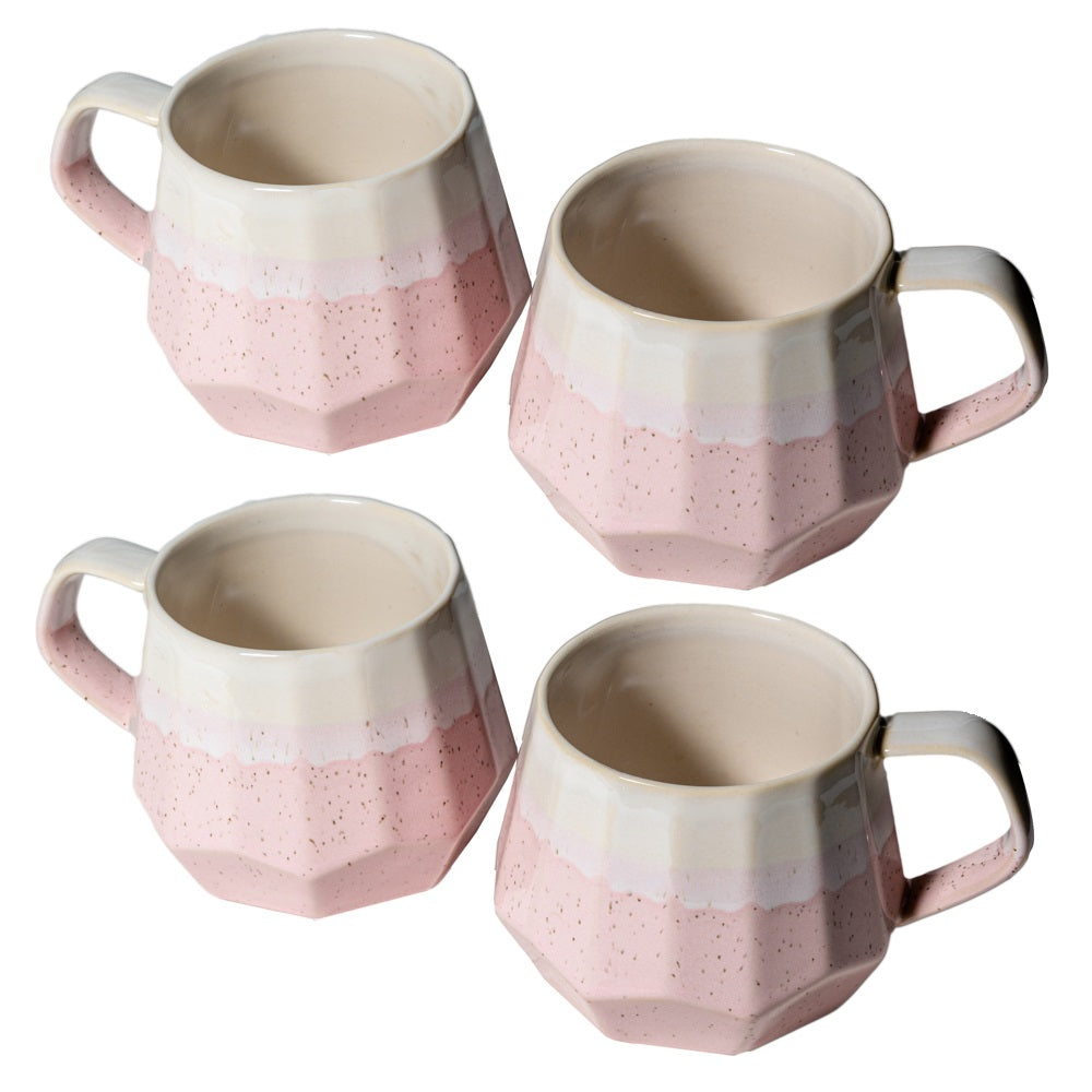 Caneca de café de porcelana Homvare, xícara de chá para escritório e casa, adequada para bebidas quentes e frias