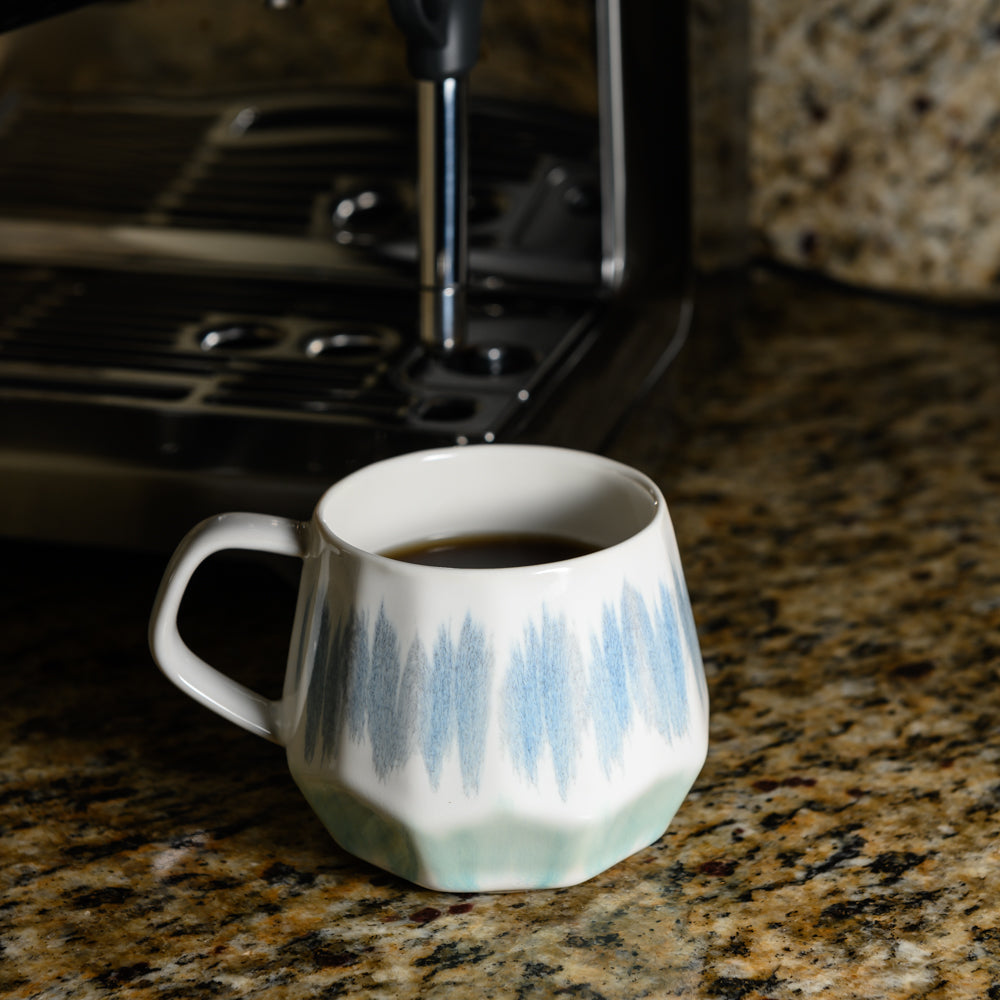 Caneca de café de porcelana Homvare, xícara de chá para escritório e casa, adequada para bebidas quentes e frias