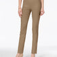 Calça skinny Chelsea Tummy Control feminina Charter Club, tamanho 10, cor mel