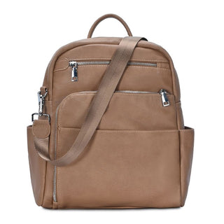 Willa Vegan Leather Utilitarian Backpack