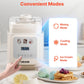 Ice Cream Maker with Compressor 1 Quart 4 in 1 White