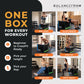 BalanceFrom Fitness 3 em 1 Caixa de espuma de 60 lb para exercícios de salto, preta (danificada)